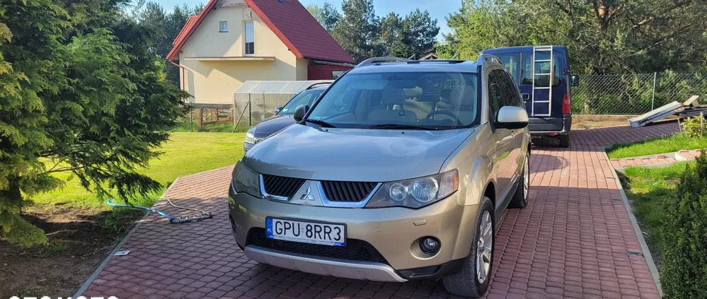 dobrzany Mitsubishi Outlander cena 21000 przebieg: 378000, rok produkcji 2009 z Dobrzany